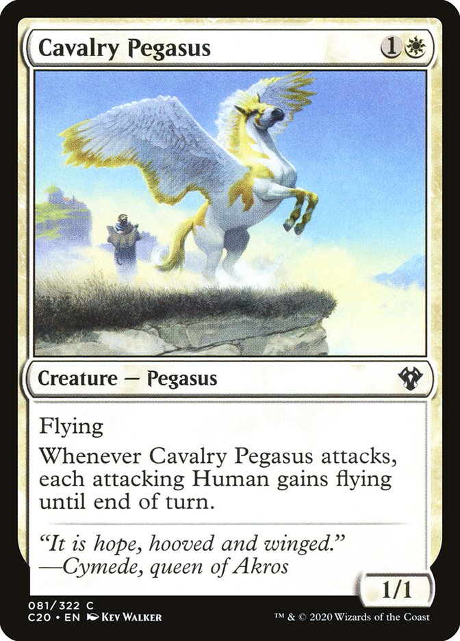 Cavalry Pegasus [Commander 2020] | Gamer Loot