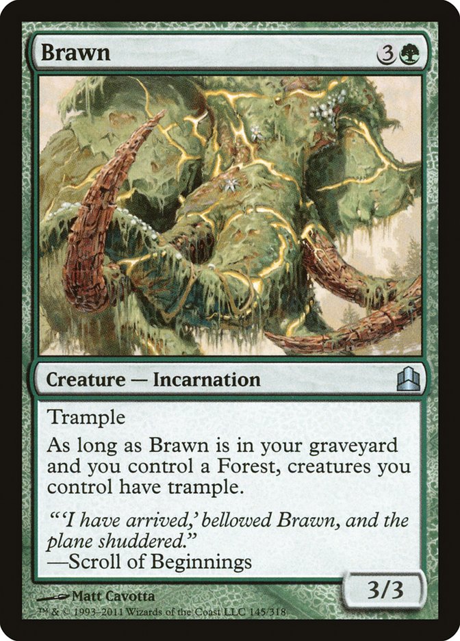 Brawn [Commander 2011] | Gamer Loot