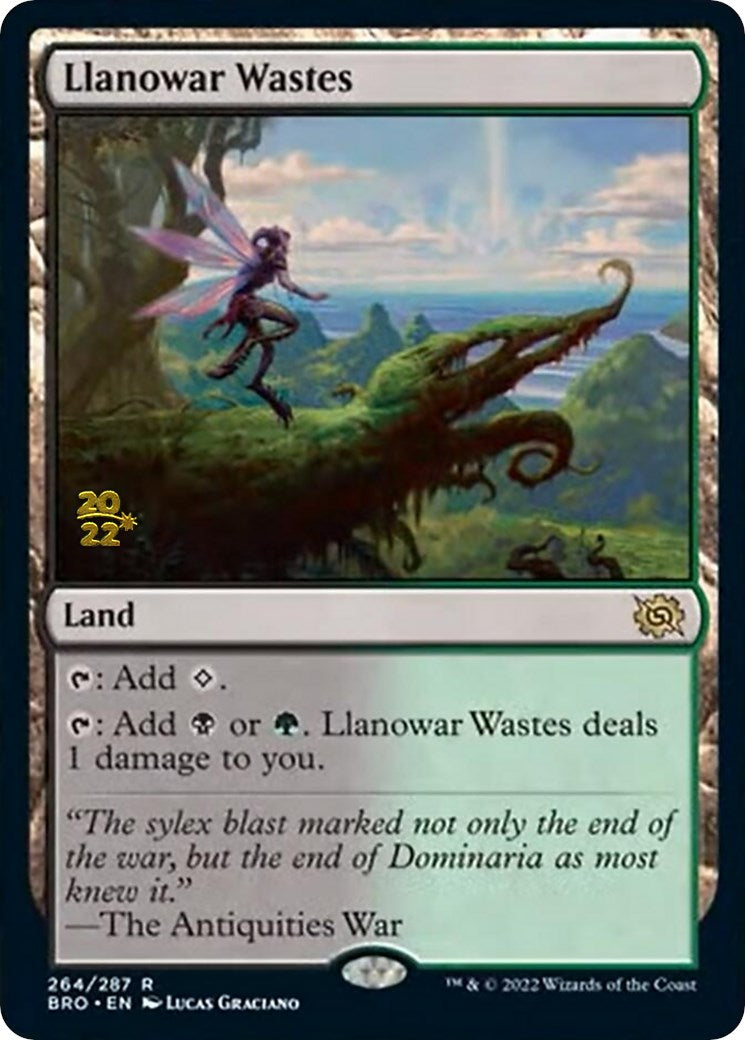 Llanowar Wastes [The Brothers' War: Prerelease Promos] | Gamer Loot