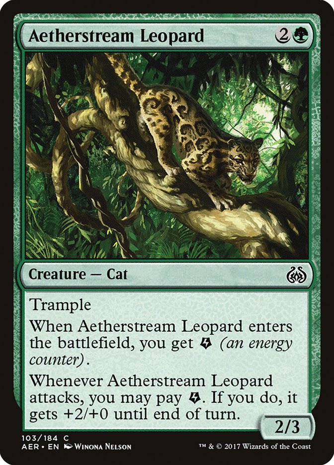 Aetherstream Leopard [Aether Revolt] | Gamer Loot