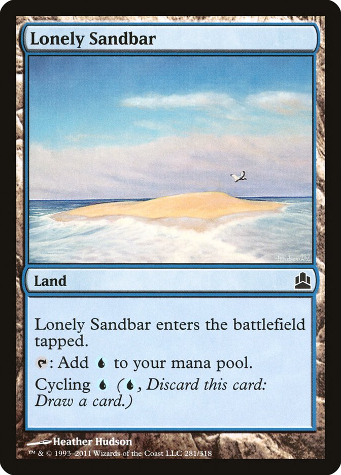 Lonely Sandbar [Commander 2011] | Gamer Loot