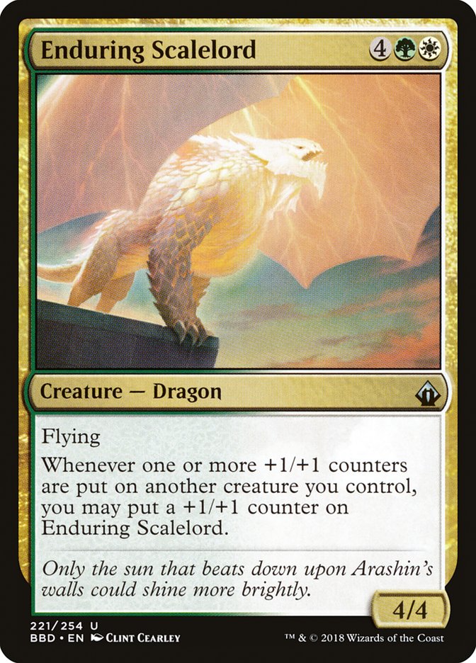 Enduring Scalelord [Battlebond] | Gamer Loot