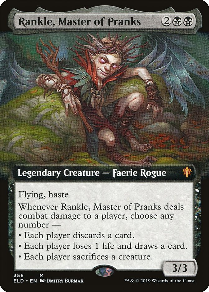 Rankle, Master of Pranks (Extended) [Throne of Eldraine] | Gamer Loot