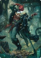 Tibalt, Cosmic Impostor Art Card [Kaldheim: Art Series] | Gamer Loot