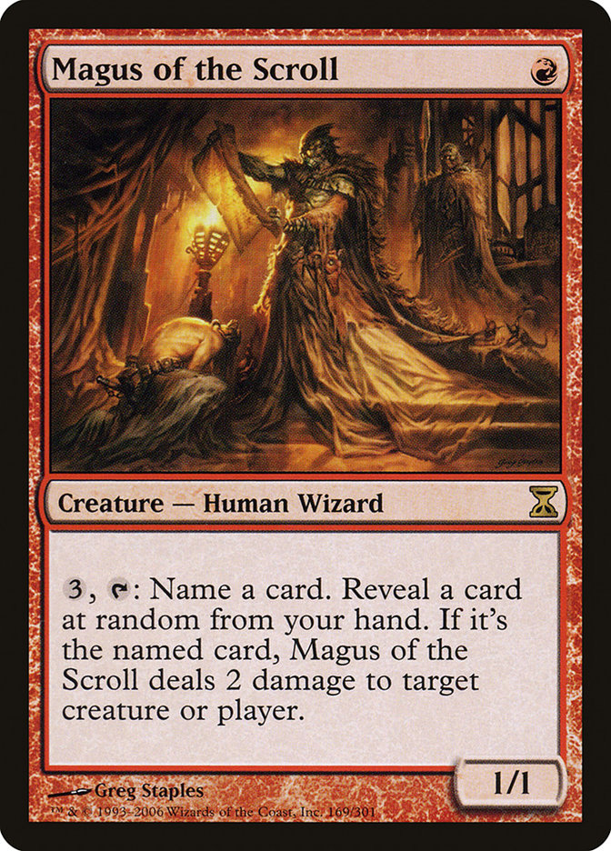 Magus of the Scroll [Time Spiral] | Gamer Loot