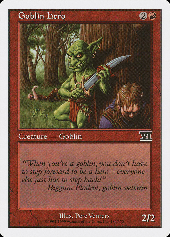 Goblin Hero [Classic Sixth Edition] | Gamer Loot