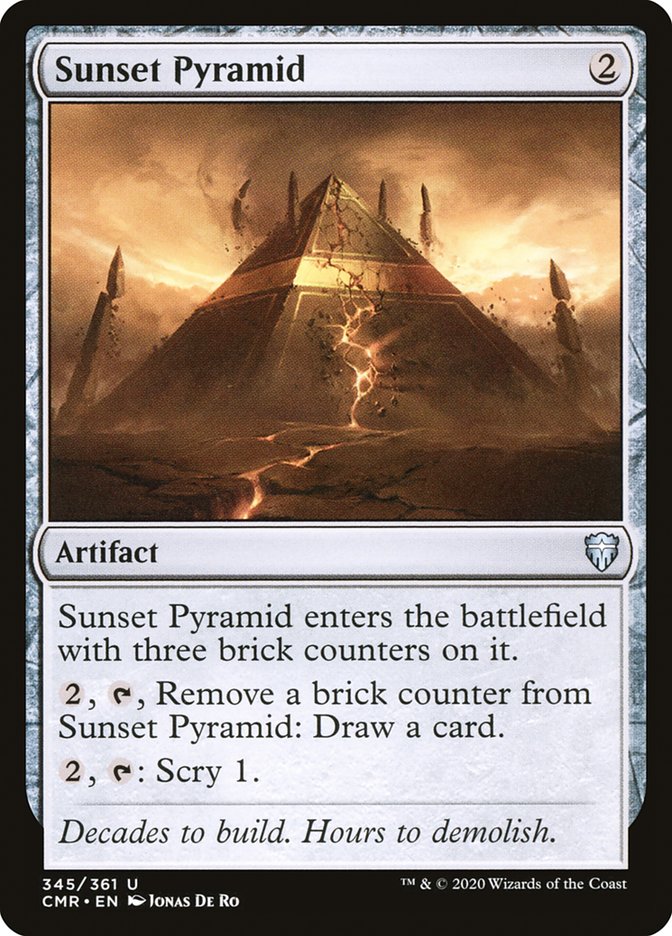 Sunset Pyramid [Commander Legends] | Gamer Loot