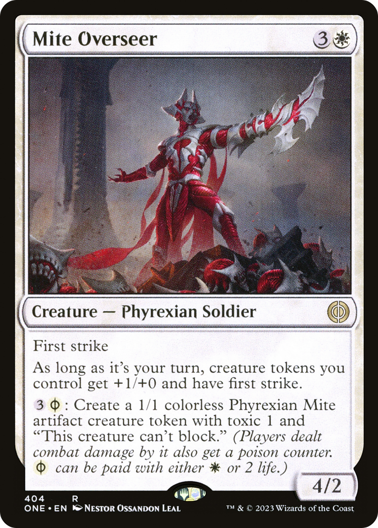 Mite Overseer [Phyrexia: All Will Be One] | Gamer Loot