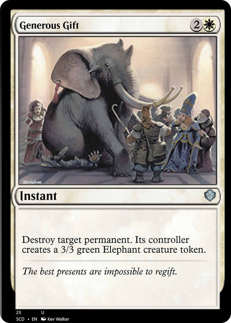 Generous Gift [Starter Commander Decks] | Gamer Loot