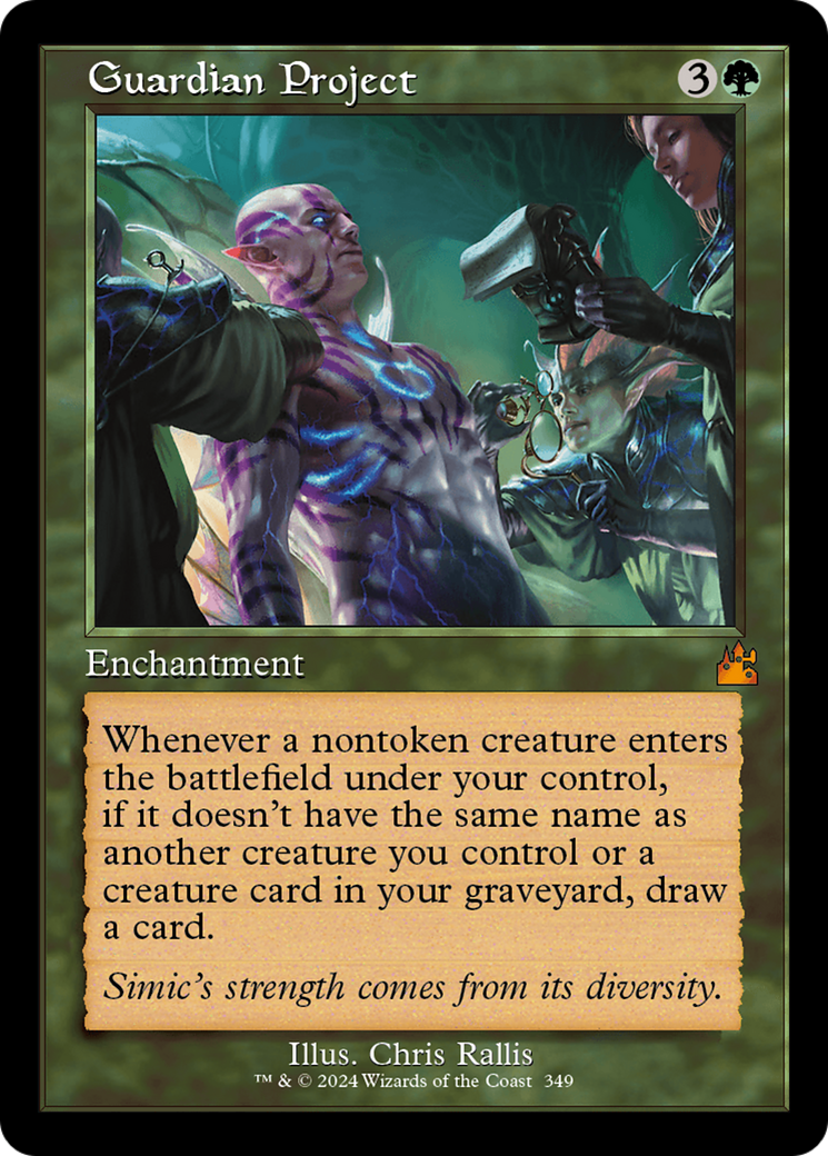 Guardian Project (Retro Frame) [Ravnica Remastered] | Gamer Loot