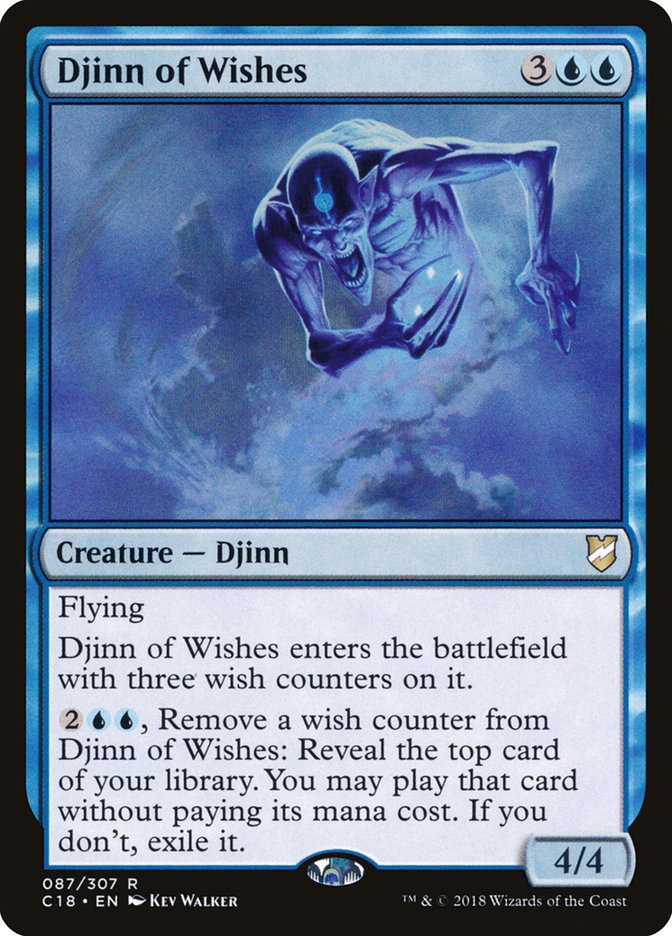 Djinn of Wishes [Commander 2018] | Gamer Loot