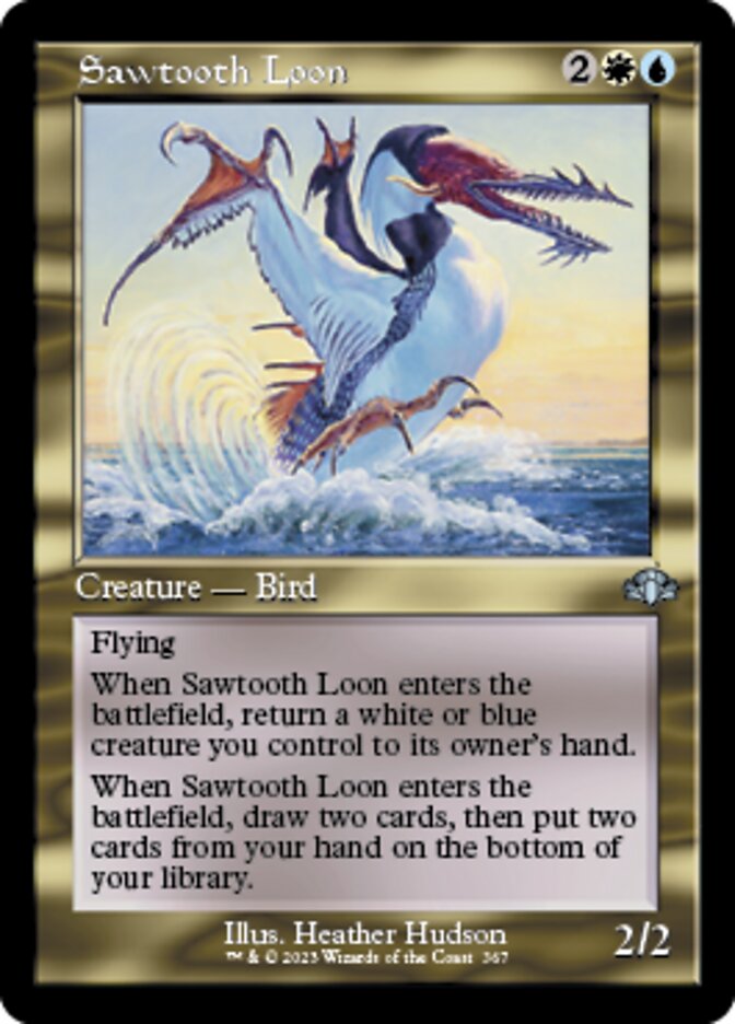 Sawtooth Loon (Retro) [Dominaria Remastered] | Gamer Loot