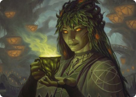 Dina, Soul Steeper Art Card [Strixhaven: School of Mages Art Series] | Gamer Loot
