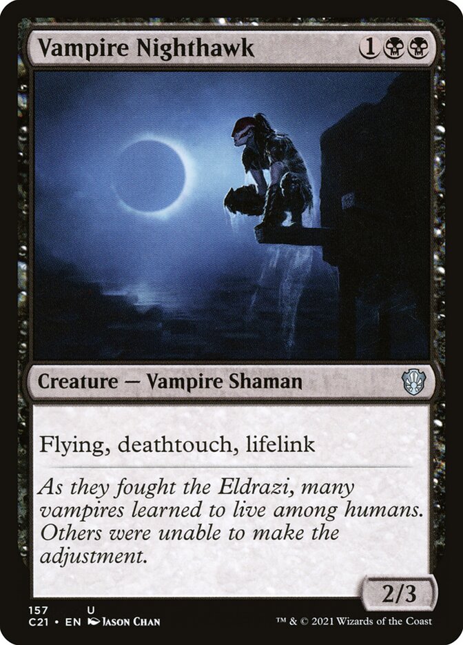 Vampire Nighthawk [Commander 2021] | Gamer Loot