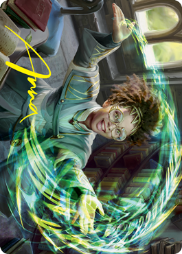 Eureka Moment Art Card (Gold-Stamped Signature) [Strixhaven: School of Mages Art Series] | Gamer Loot