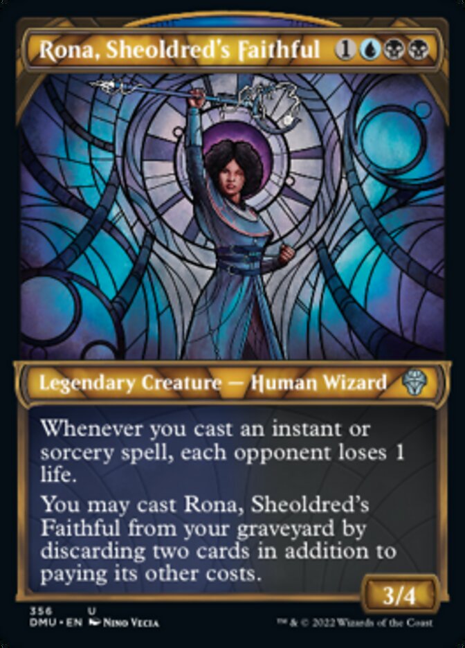 Rona, Sheoldred's Faithful (Showcase Textured) [Dominaria United] | Gamer Loot