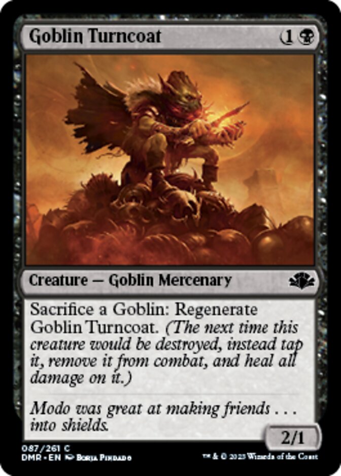 Goblin Turncoat [Dominaria Remastered] | Gamer Loot