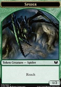 Spider // Dragon Double-Sided Token [Commander 2015 Tokens] | Gamer Loot