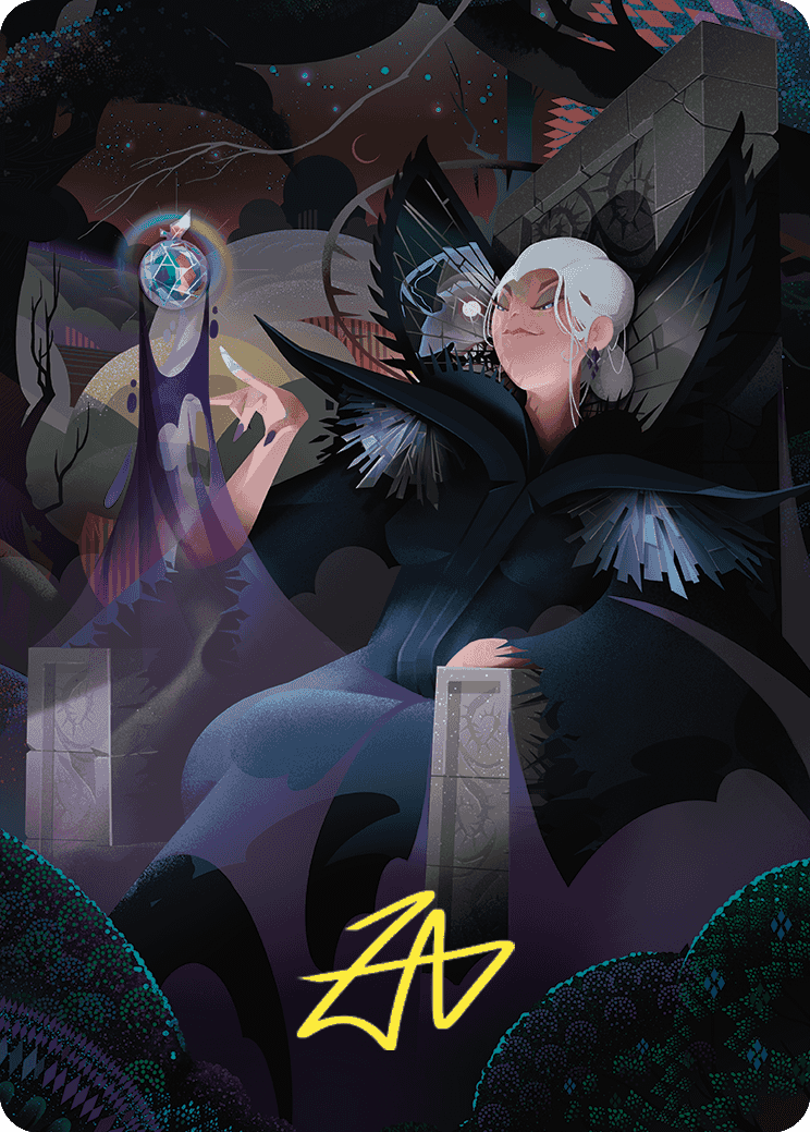 Eriette of the Charmed Apple Art Card (Gold-Stamped Signature) [Wilds of Eldraine Art Series] | Gamer Loot