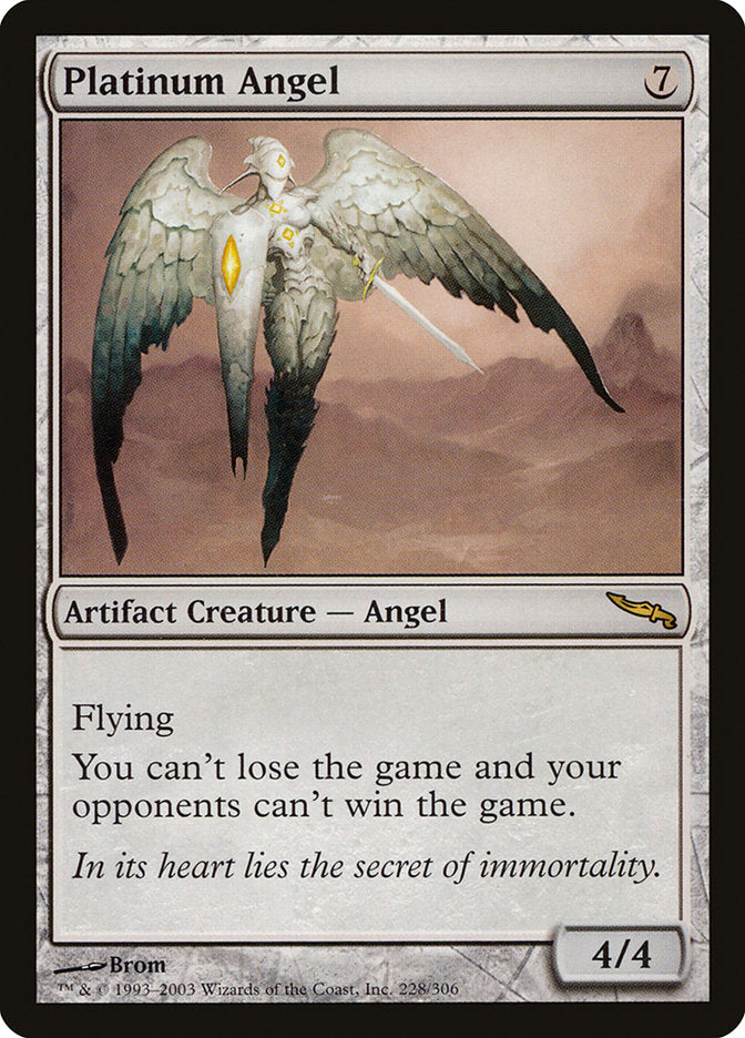 Platinum Angel [Mirrodin] | Gamer Loot