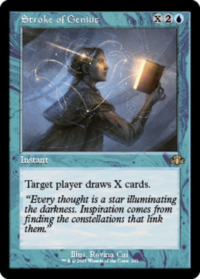 Stroke of Genius (Retro) [Dominaria Remastered] | Gamer Loot