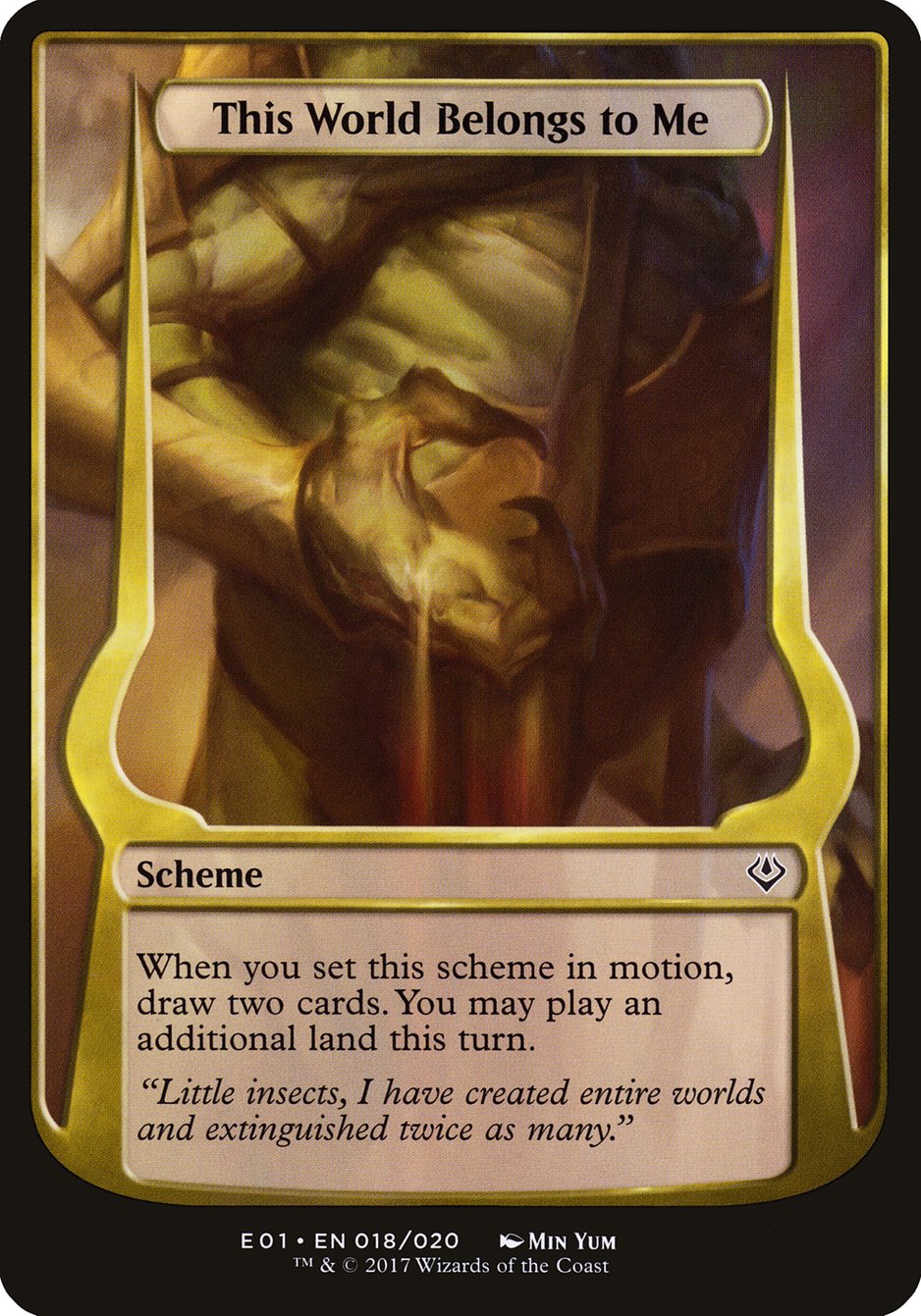 This World Belongs to Me (Schemes) [Archenemy: Nicol Bolas Schemes] | Gamer Loot