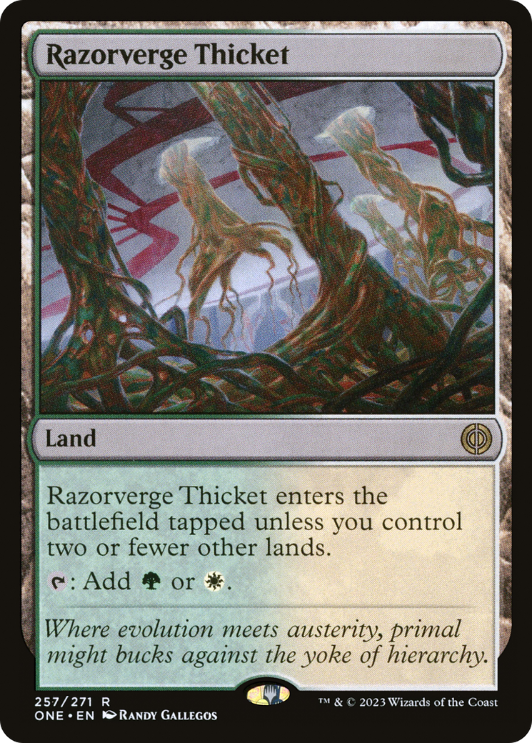 Razorverge Thicket [Phyrexia: All Will Be One] | Gamer Loot