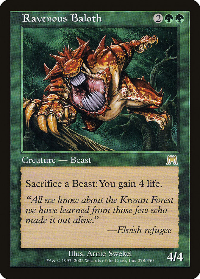 Ravenous Baloth [Onslaught] | Gamer Loot