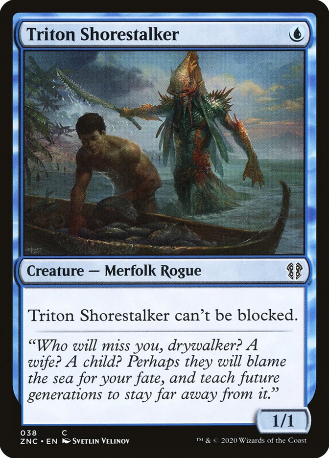 Triton Shorestalker [Zendikar Rising Commander] | Gamer Loot