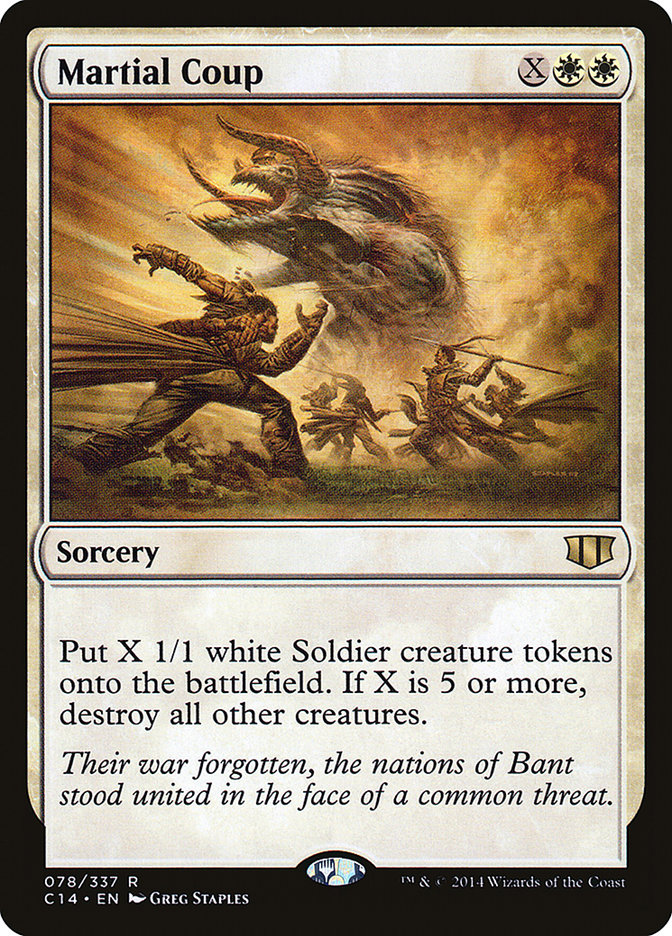 Martial Coup [Commander 2014] | Gamer Loot