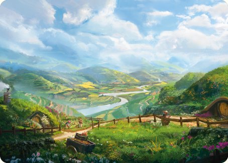 Plains Art Card [The Lord of the Rings: Tales of Middle-earth Art Series] | Gamer Loot