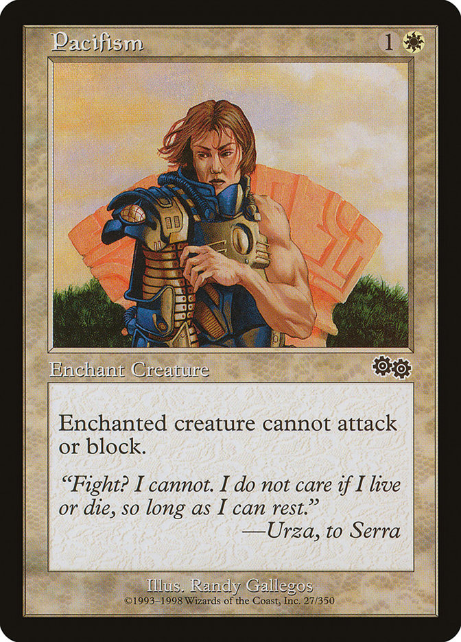 Pacifism [Urza's Saga] | Gamer Loot