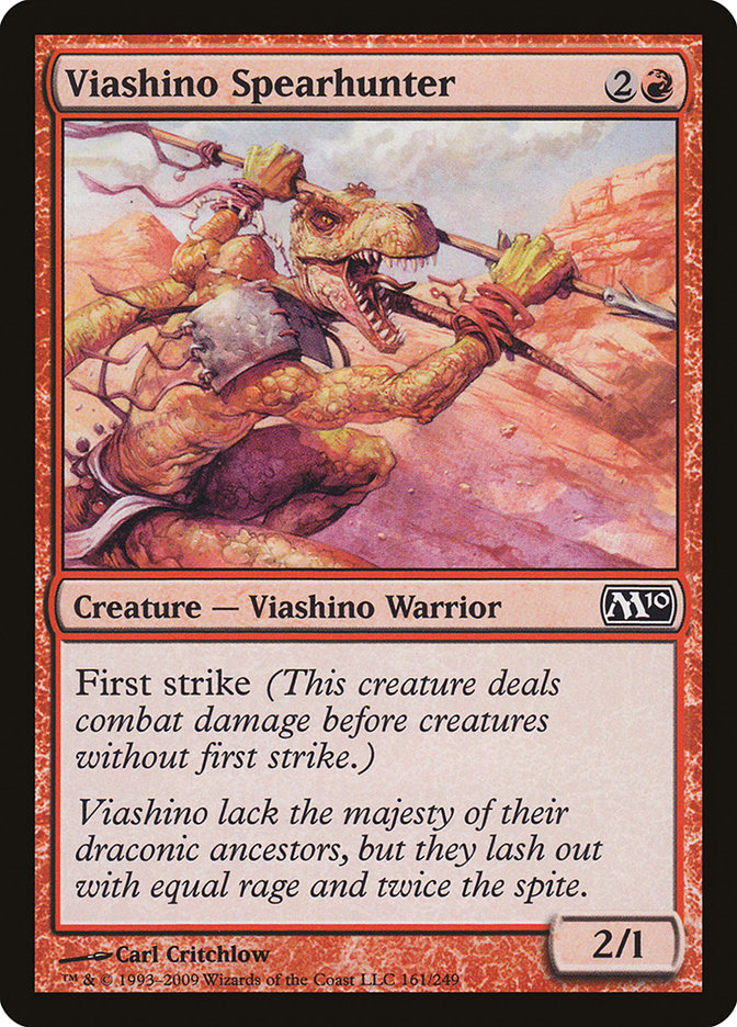 Viashino Spearhunter [Magic 2010] | Gamer Loot