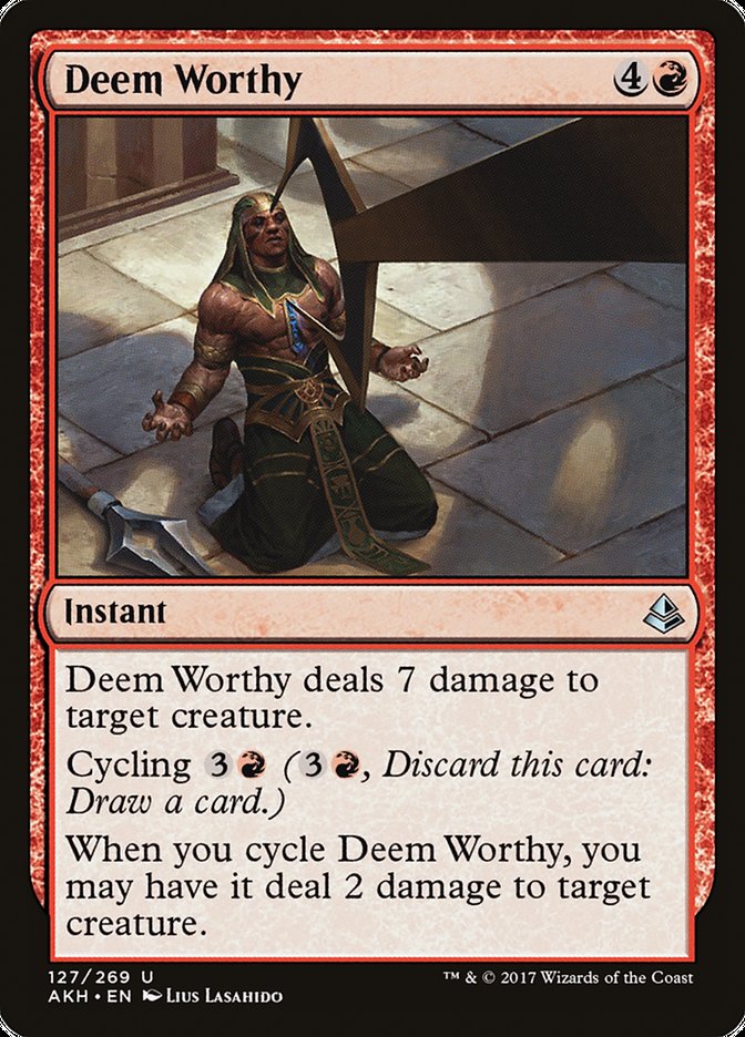 Deem Worthy [Amonkhet] | Gamer Loot