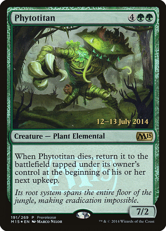 Phytotitan [Magic 2015 Prerelease Promos] | Gamer Loot