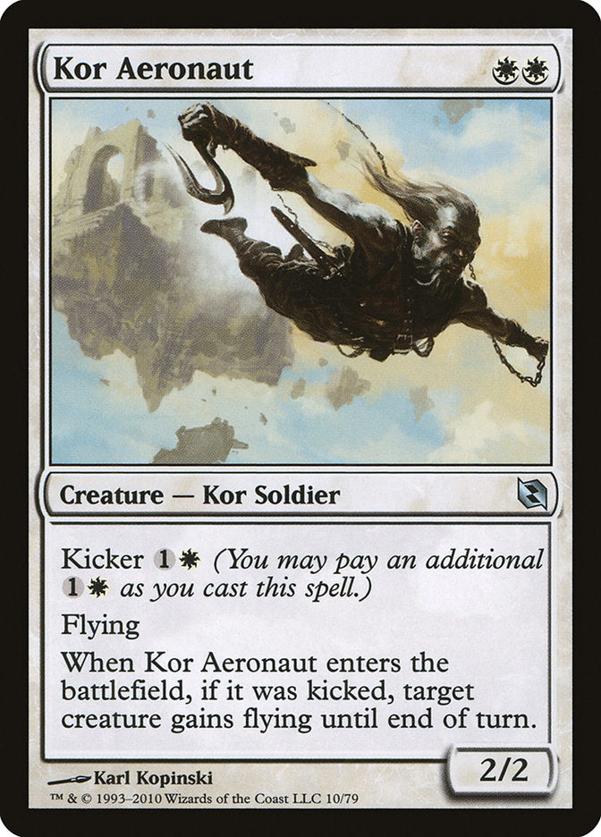 Kor Aeronaut [Duel Decks: Elspeth vs. Tezzeret] | Gamer Loot