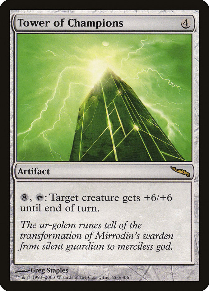 Tower of Champions [Mirrodin] | Gamer Loot