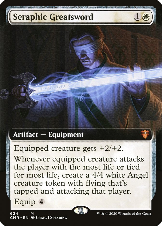 Seraphic Greatsword (Extended) [Commander Legends] | Gamer Loot