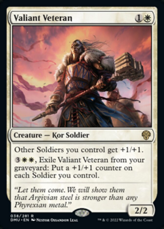 Valiant Veteran [Dominaria United] | Gamer Loot