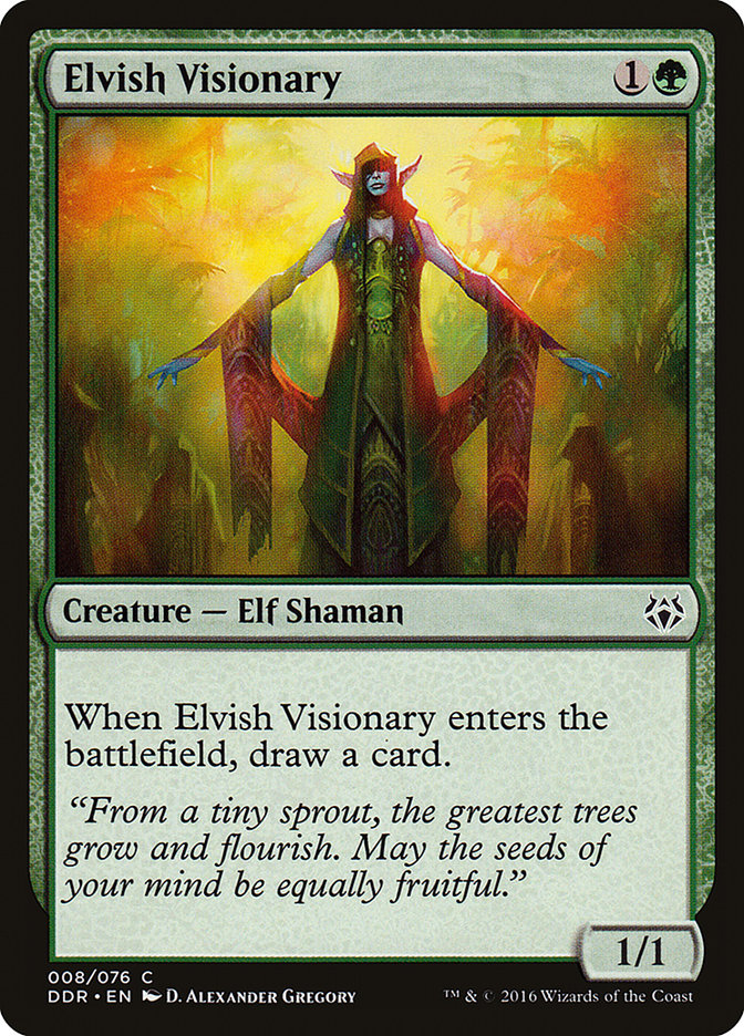 Elvish Visionary [Duel Decks: Nissa vs. Ob Nixilis] | Gamer Loot