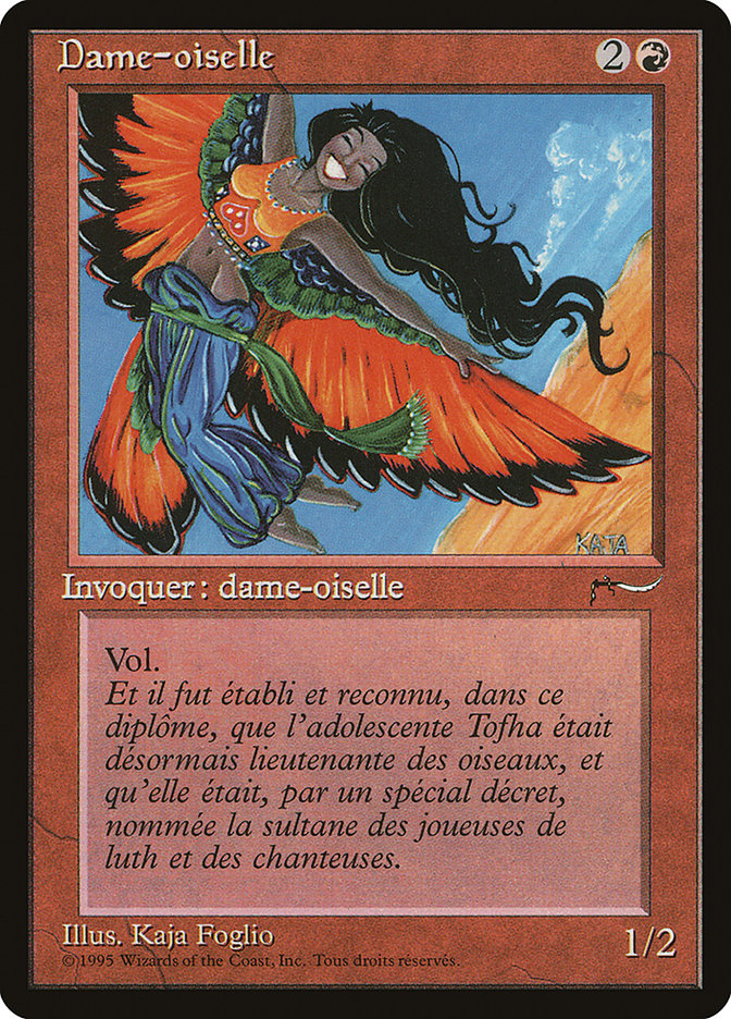 Bird Maiden (French) - "Dame-oiselle" [Renaissance] | Gamer Loot