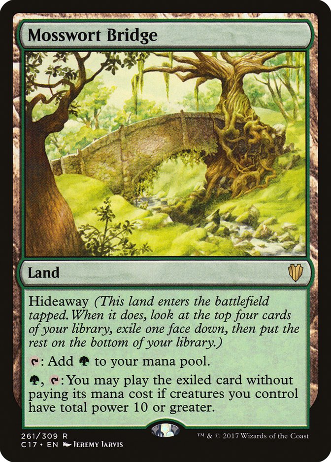 Mosswort Bridge [Commander 2017] | Gamer Loot
