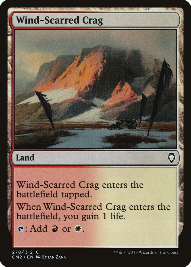 Wind-Scarred Crag [Commander Anthology Volume II] | Gamer Loot