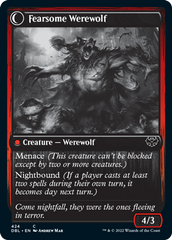 Fearful Villager // Fearsome Werewolf [Innistrad: Double Feature] | Gamer Loot