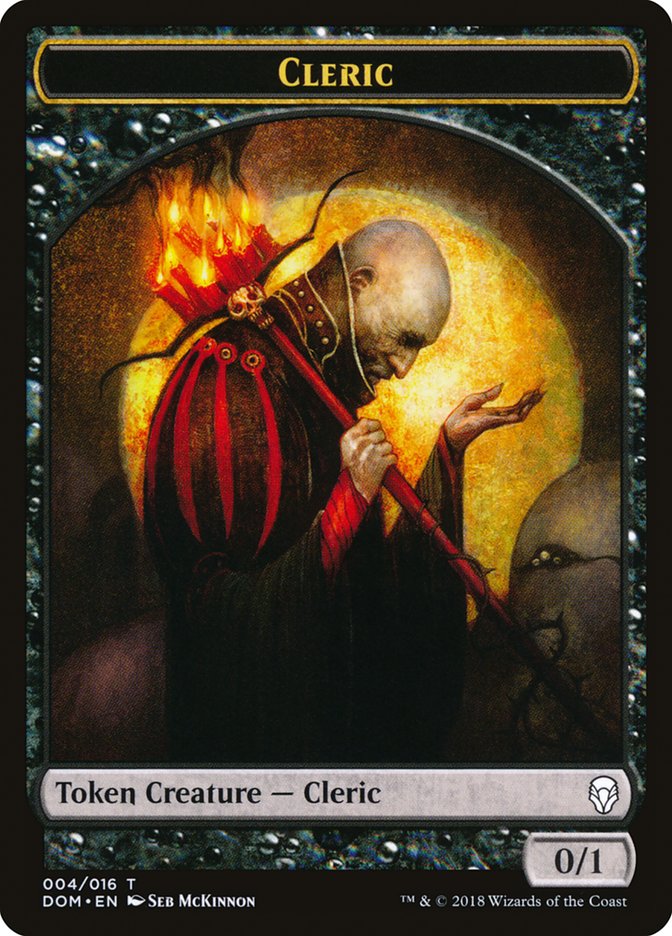 Cleric [Dominaria Tokens] | Gamer Loot