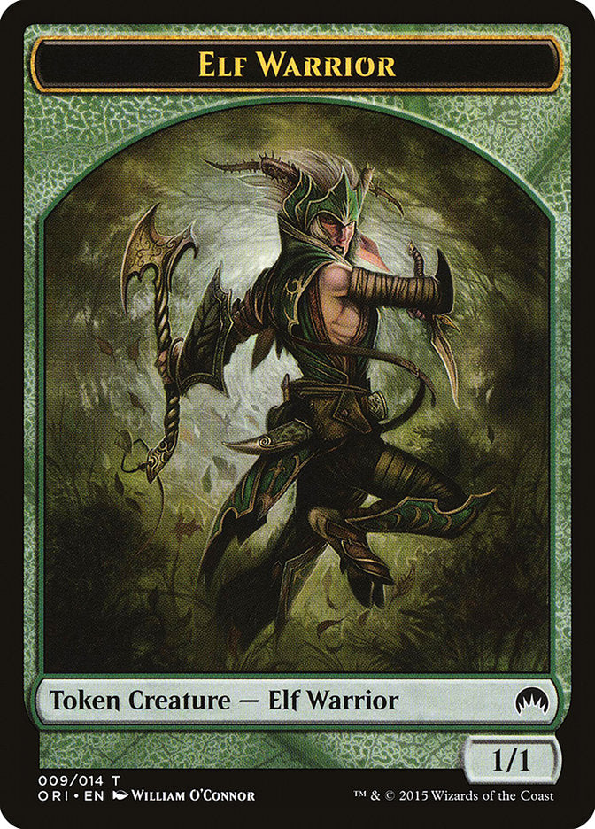 Elf Warrior [Magic Origins Tokens] | Gamer Loot