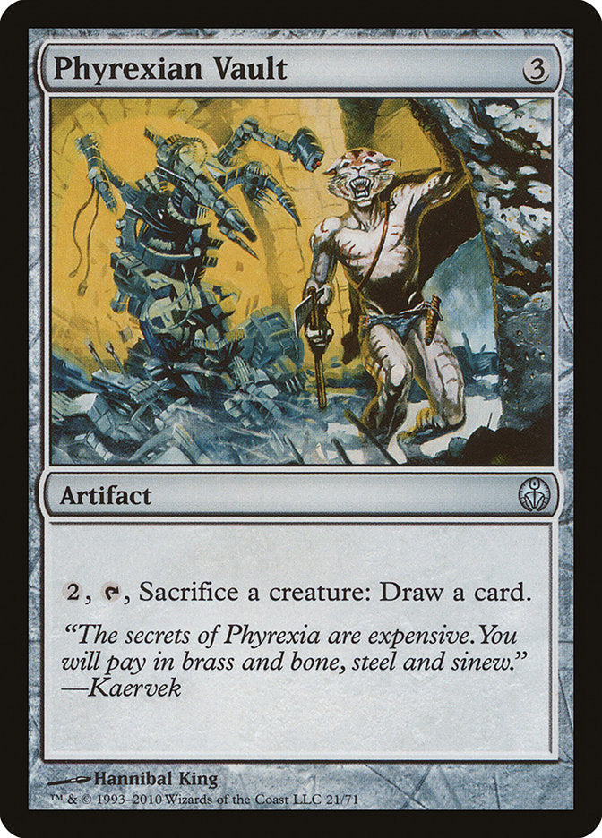Phyrexian Vault [Duel Decks: Phyrexia vs. the Coalition] | Gamer Loot