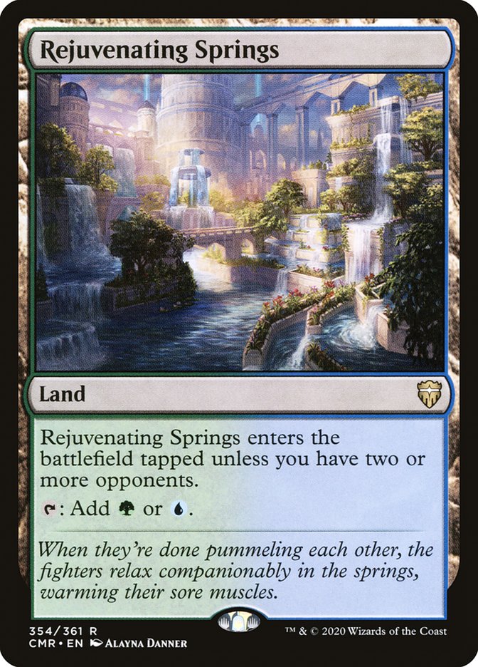 Rejuvenating Springs [Commander Legends] | Gamer Loot