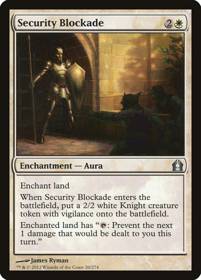 Security Blockade [Return to Ravnica] | Gamer Loot