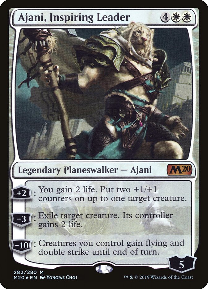 Ajani, Inspiring Leader [Core Set 2020] | Gamer Loot